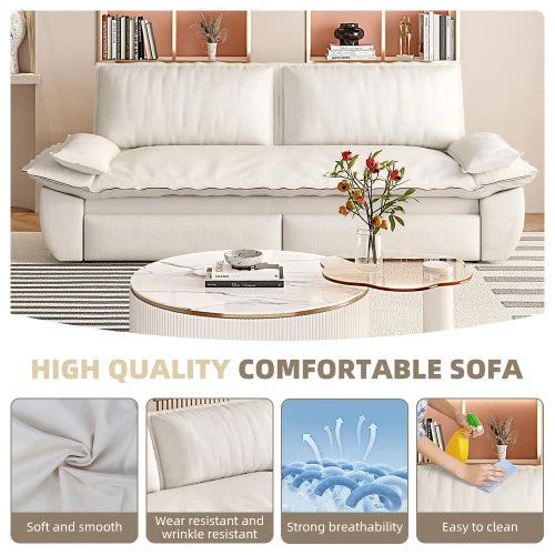 Convertible Sofa Bed Three In One Sleeper Loveseat