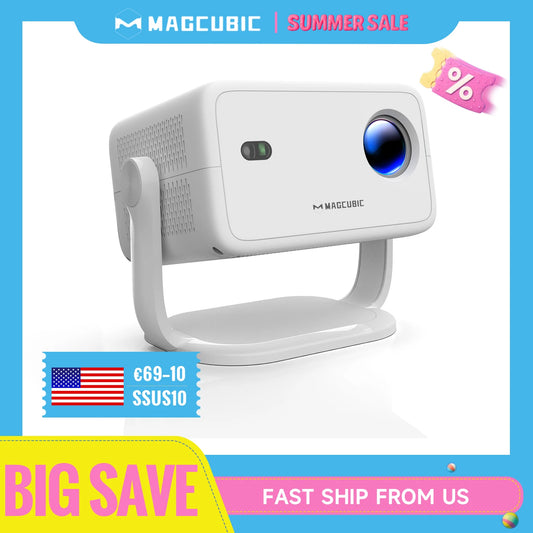 Magcubic 650 ANSI Projector 4K Native Auto Focus Android