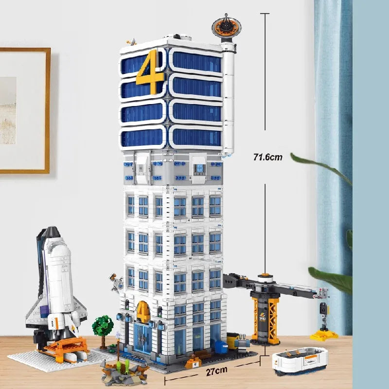 Barweer 6135PCS Four Heroes Tower House Building Blocks Set