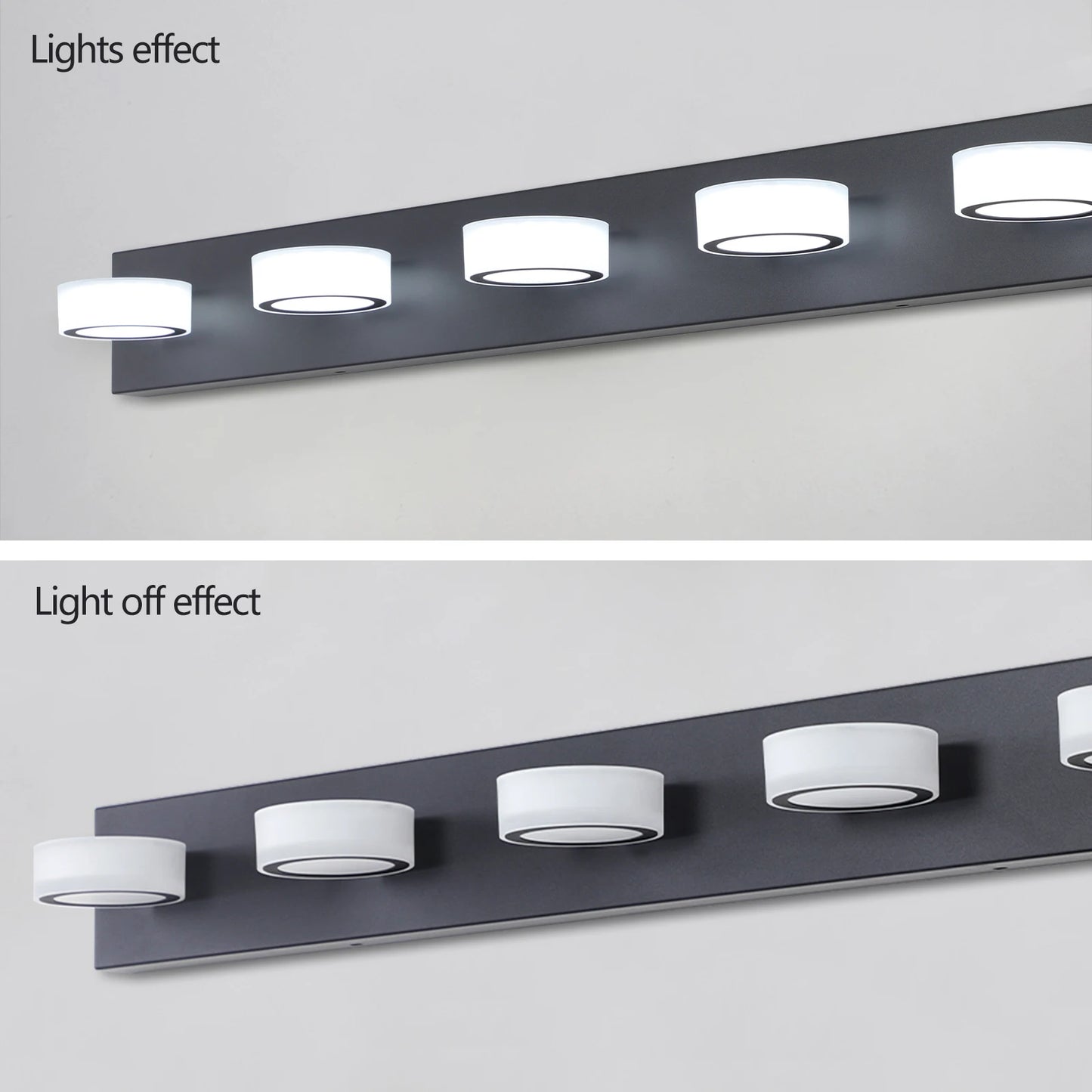 ARLGSITE LED Wall Light With Acrylic Lampshade Energy Saving