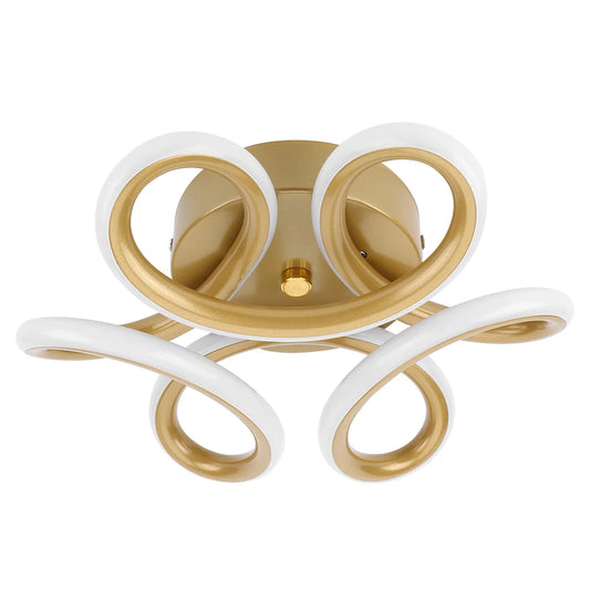 ALLOET Nordic Luxury Chandelier LED Pendant Light Mounted