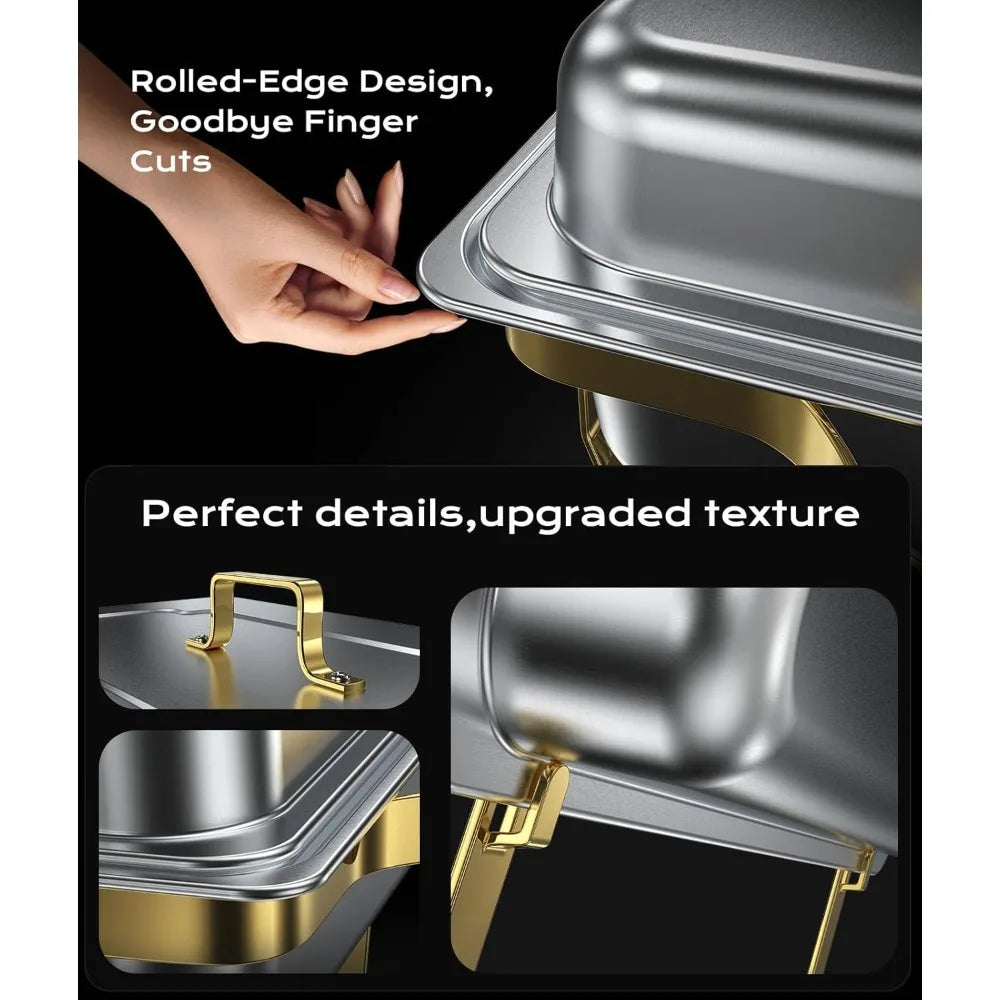 Hign Concerned Stainless Steel Chafing Dish Buffet Set