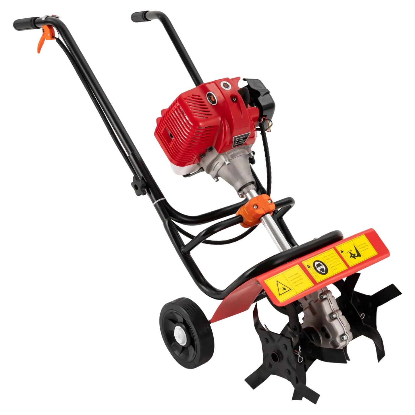 1.9kw 52cc Gasoline Garden Tiller Soil Loosening Cultivator Rototiller