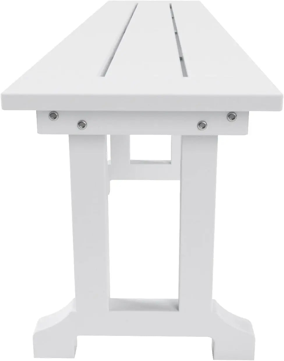 Hign-concerned All Weather Poly Lumber Garden Bench Trestle