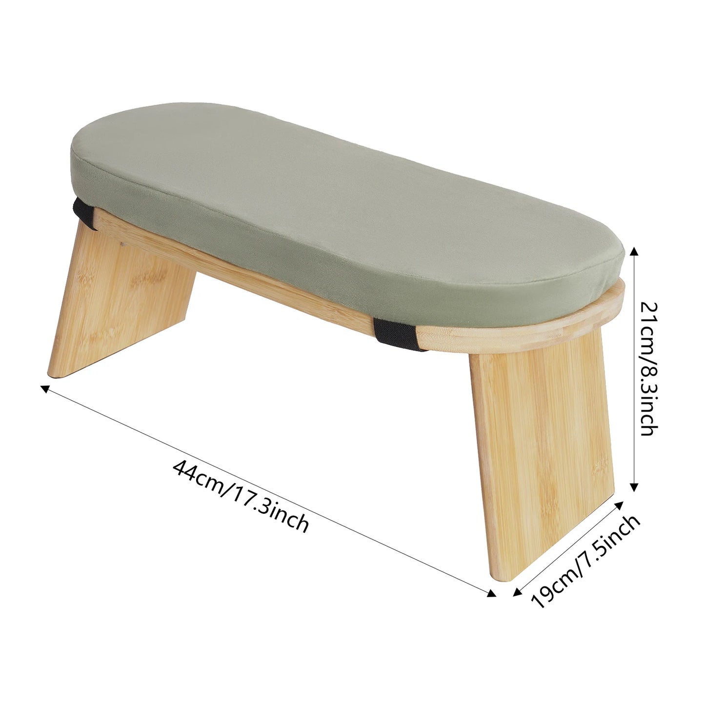 Bymaocar Foldable Kneeling Meditation Bench