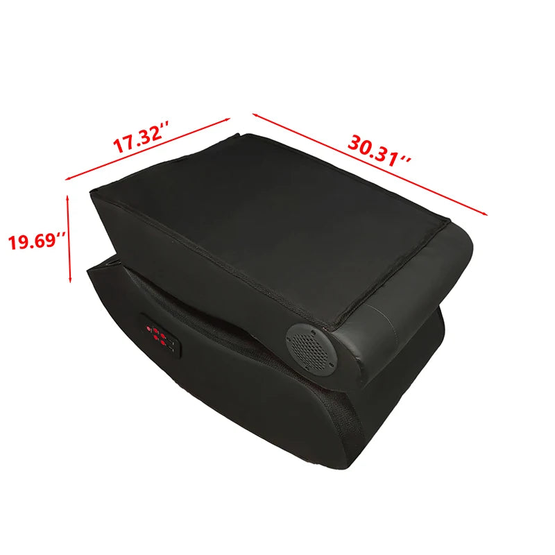 Foldable Gaming Chair With Onboard Speakers LED Strip Lighting USB Charging