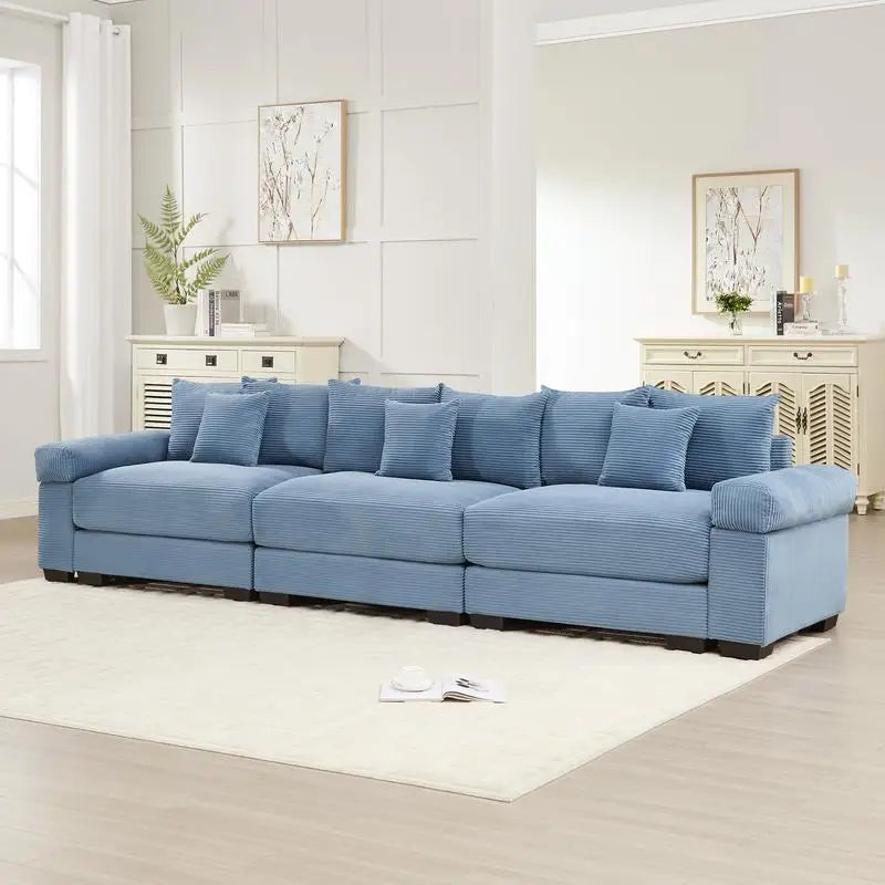 Sichuan Cloud Modular Sectional Sofa Ergonomic Three Seater