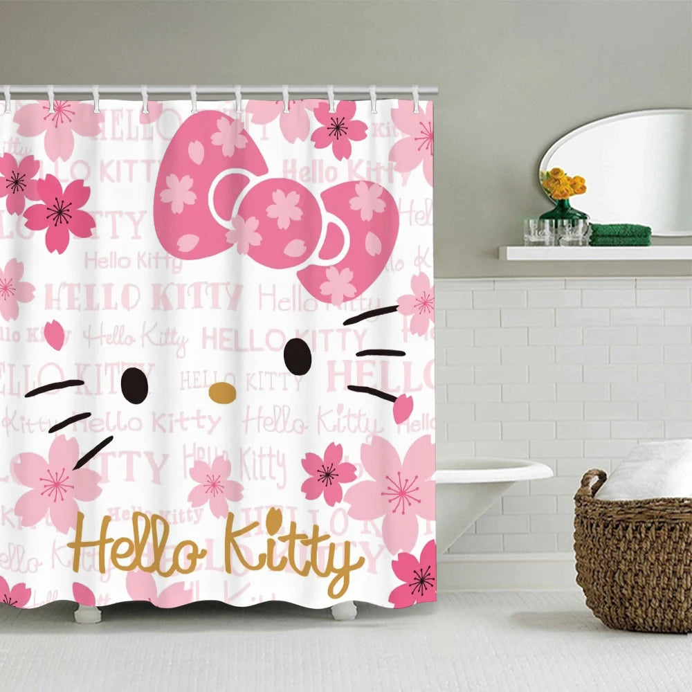 MINISOC Hello Kitty Bathroom Four Piece Kit Set Essentials