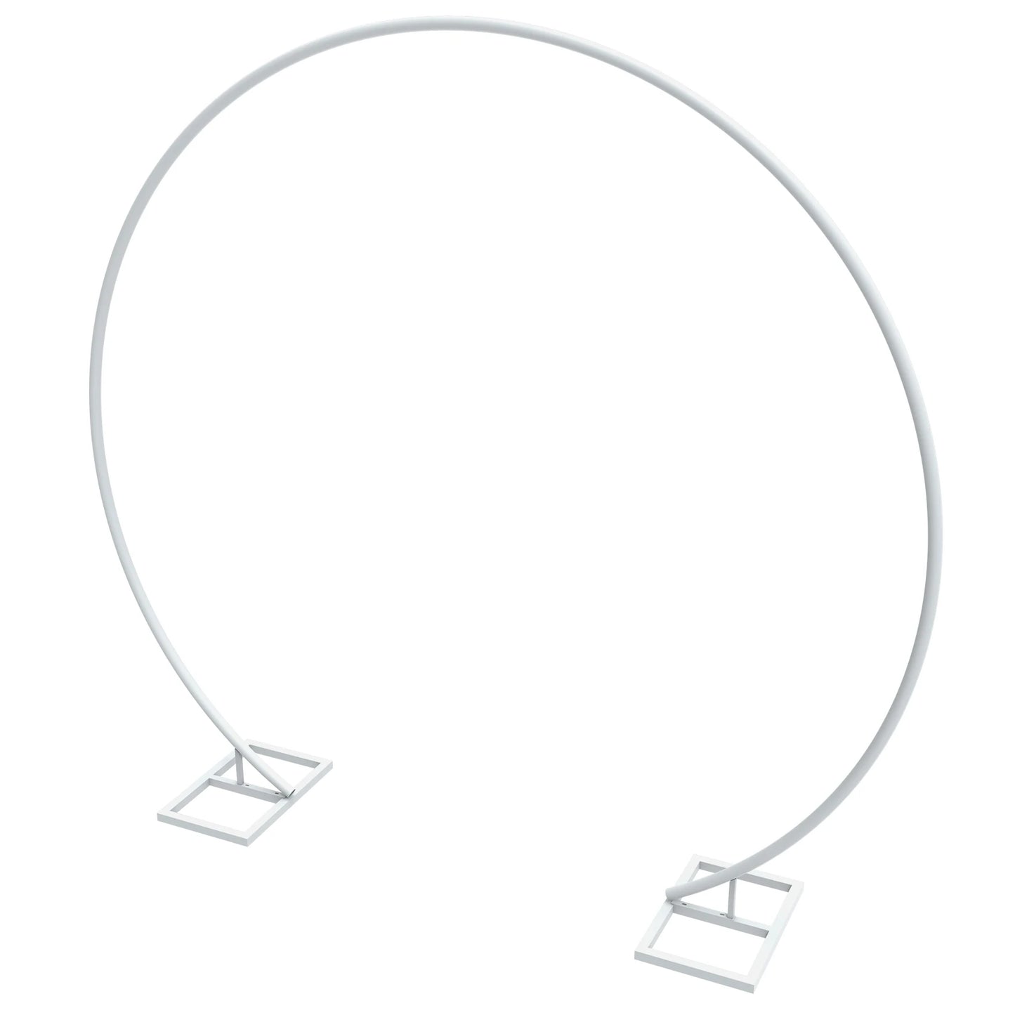 Nonecn Round Arch Backdrop Stand Metal Wedding Frame
