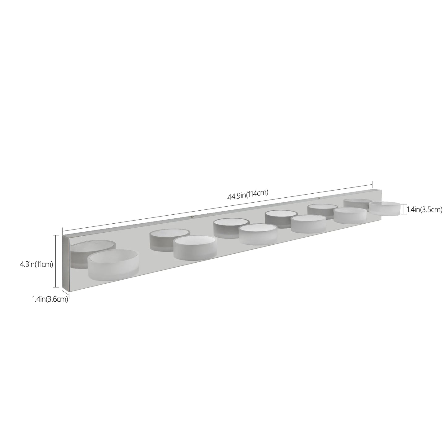 ARLGSITE LED Wall Light With Acrylic Lampshade Energy Saving