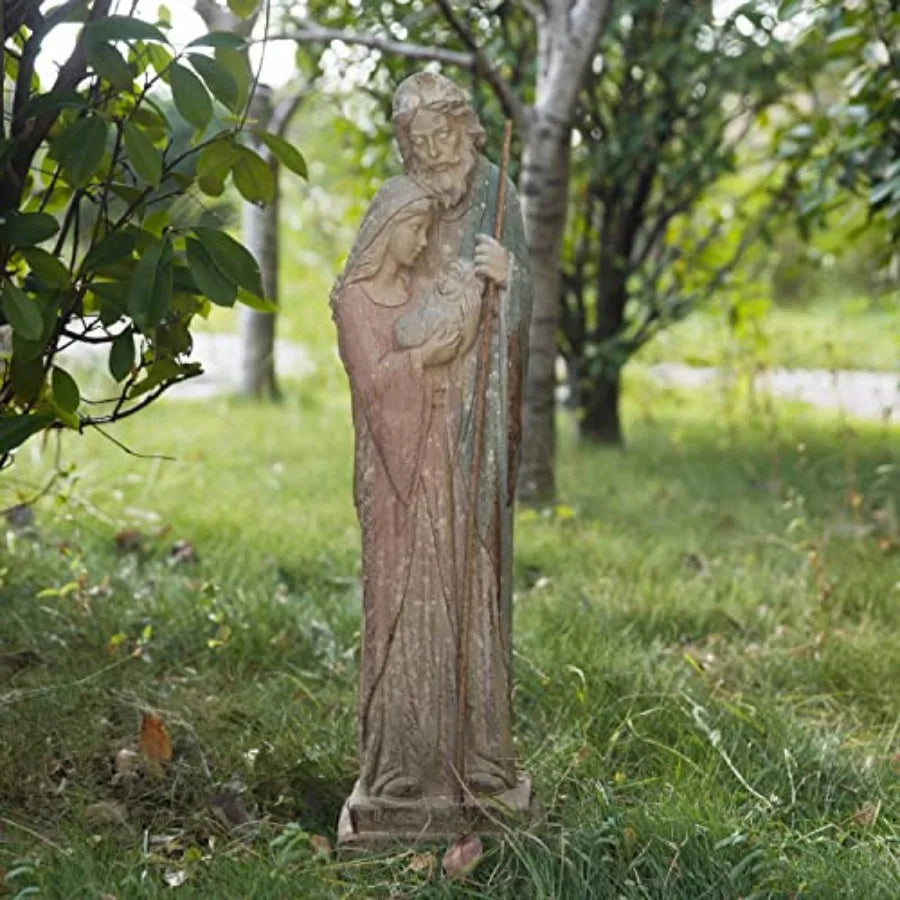 Holy Family Catholic Garden Statue Saint Mother St Joseph