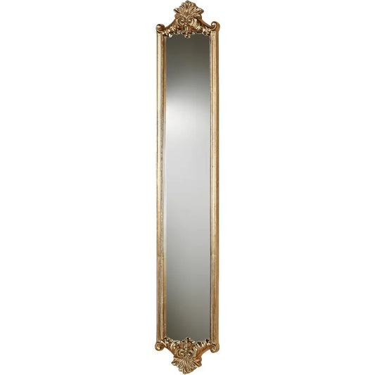 Alistair Wall Mirror Panel Resin Glass Gold Leaf Finish