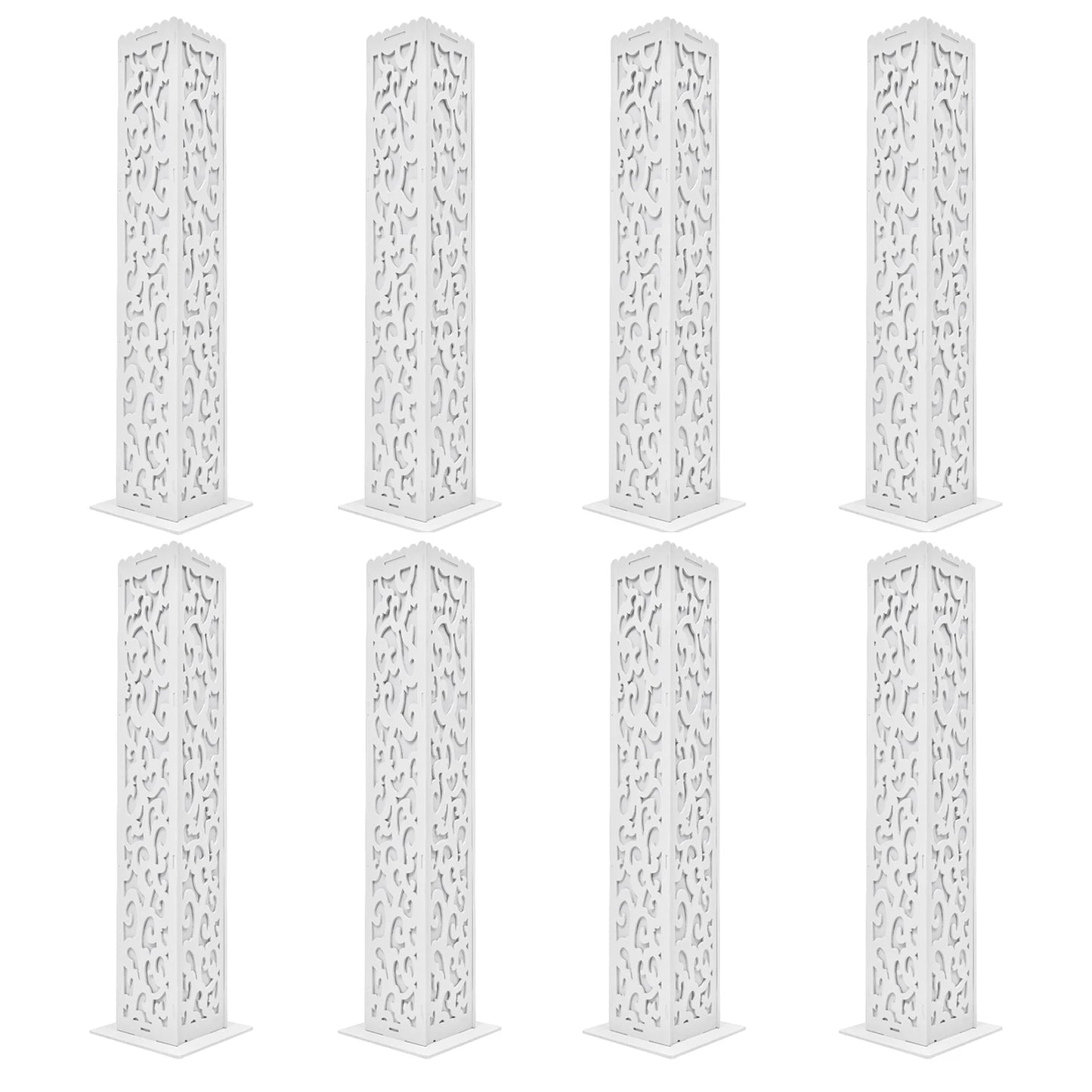 NONECN Wedding Flower Columns LED Cloud Stand Outdoor Decor