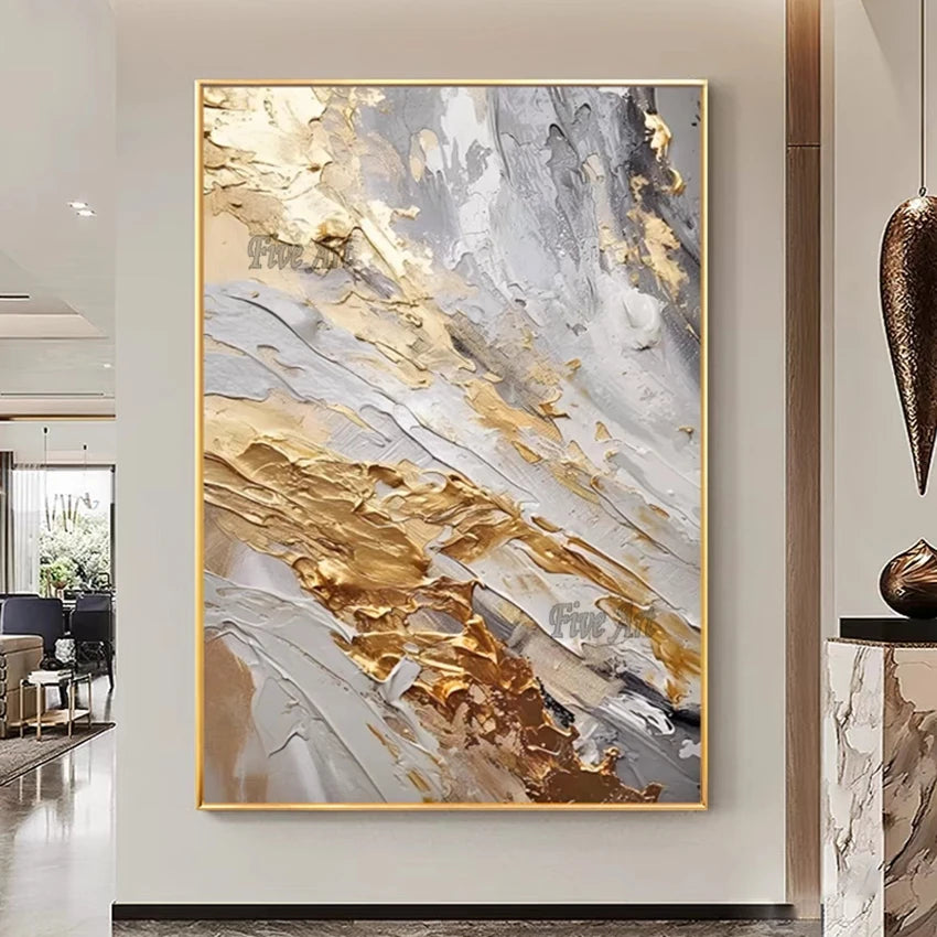 Handmade Abstract Oil Painting Canvas Wall Art