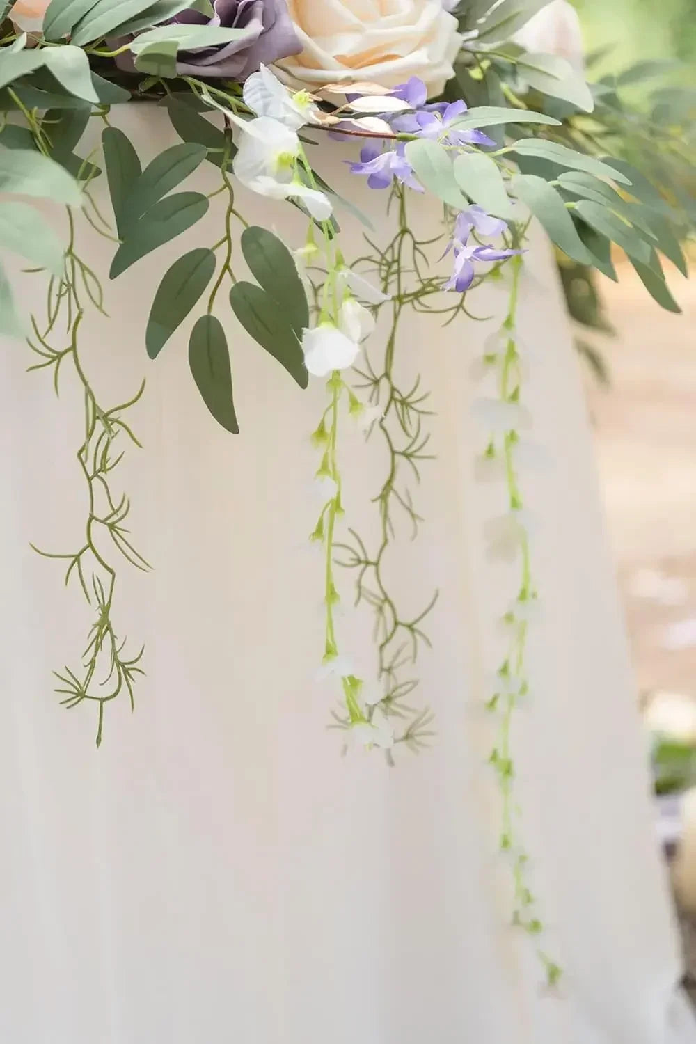 Artificial Flower Backdrop Garland For Wedding Arch Eucalyptus Rose