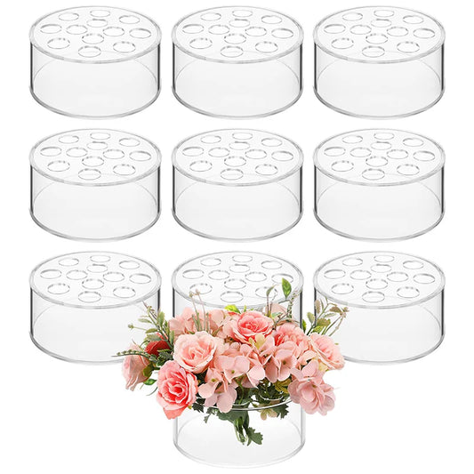 Function Acrylic Vase Decorative Centerpiece for Weddings