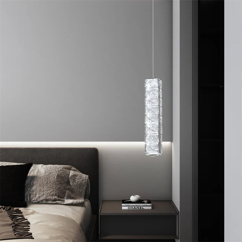 Vetrulus Nordic Crystal LED Pendant Chandelier Modern Home Lighting