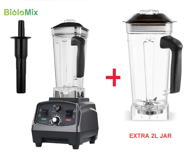 BioloMix Heavy Duty Blender Mixer Juicer Food Processor